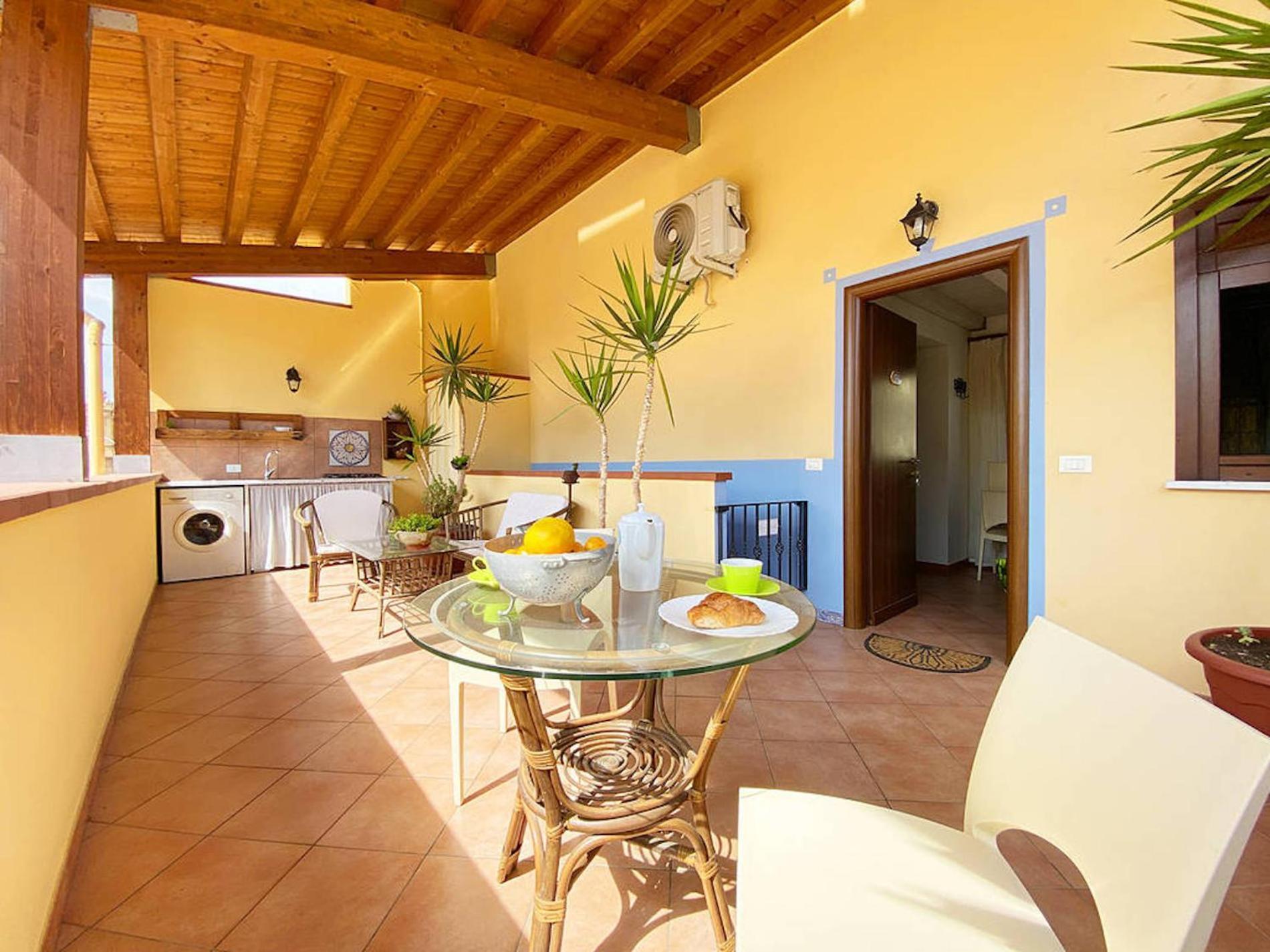 Solemar Sicilia - Casa Maria Daire Santa Flavia Dış mekan fotoğraf