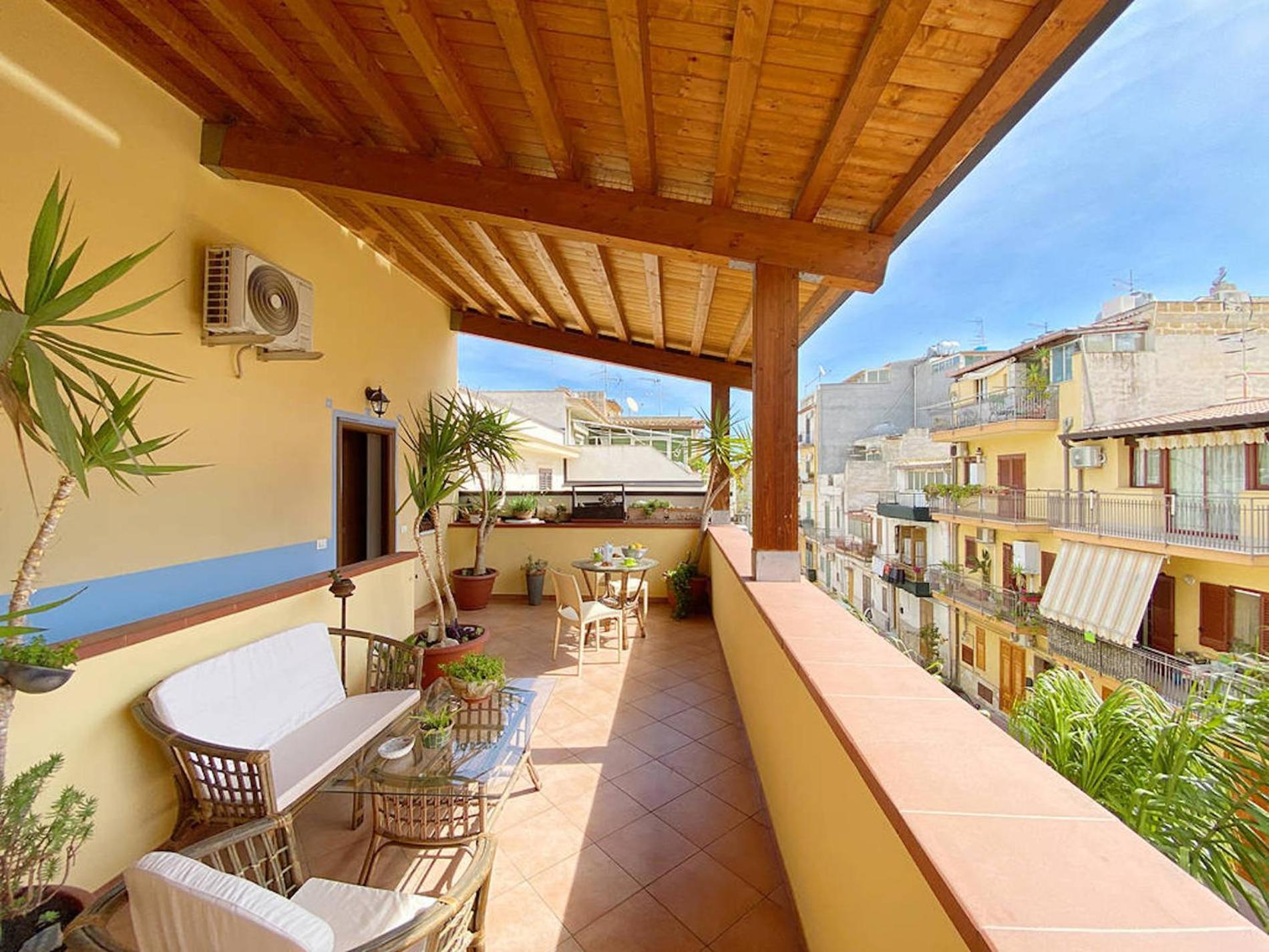 Solemar Sicilia - Casa Maria Daire Santa Flavia Dış mekan fotoğraf